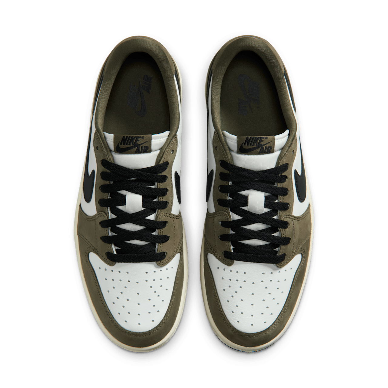 NIKE公式】エア ジョーダン 1 LOW OG 'Medium Olive and Summit White NIKE公式】エア ジョーダン 1 LOW OG 'Medium Olive and Summit White